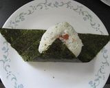 おにぎり　おにぎり屋さんの包み方　作り方4写真