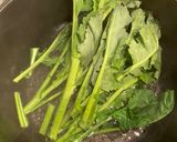 菜の花とベーコンのソテー♪作り方1写真