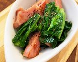 菜の花とベーコンのソテー♪作り方7写真