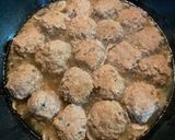豆腐入りふわふわミートボールのクリーム煮作り方6写真