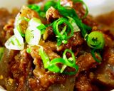 豚ばら肉･蒟蒻･人参･ごぼうの味噌煮込み作り方15写真