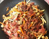 牛肉のスタミナ混ぜご飯作り方5写真