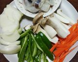 野菜とイカの油炒め作り方2写真