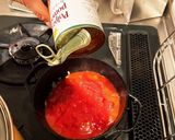 簡単ゴボウ挽肉のトマトパスタご馳走ペンネ作り方5写真