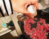 簡単ゴボウ挽肉のトマトパスタご馳走ペンネ作り方8写真