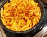 簡単ゴボウ挽肉のトマトパスタご馳走ペンネ作り方10写真