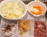 鶏モモ肉とキャベツのだし煮作り方1写真