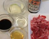 味醂が効いてる！うまみ牛丼作り方1写真