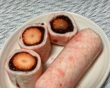食パンで簡単に♪桜香るお饅頭作り方35写真