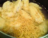 失敗餃子で！中華ワンタンスープ風作り方1写真