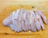 胸肉とトマトのチーズ焼き作り方1写真