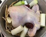 参鶏湯は✴︎食べるSK II作り方3写真