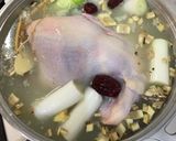 参鶏湯は✴︎食べるSK II作り方4写真