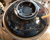 魚醤チョイ干し炙りホタテの炊き込みご飯作り方6写真