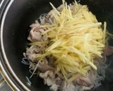 豚肉としらたきのしぐれ煮作り方3写真
