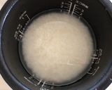 炊飯器だけで、チキンライス(豆入り)作り方1写真