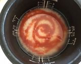 炊飯器だけで、チキンライス(豆入り)作り方2写真