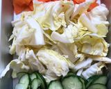 春キャベツ・胡瓜・人参の即席漬け作り方1写真