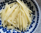 じゃが芋と小松菜 のナムル♪作り方1写真
