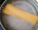 大葉香る❗トマトとシーフードのパスタ作り方3写真