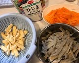 合体！きんぴらごぼう＋ひじき煮作り方1写真