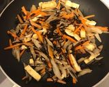 合体！きんぴらごぼう＋ひじき煮作り方4写真