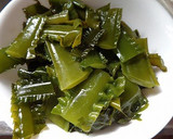 わかめの茎の煮物　　　　　　作り方2写真