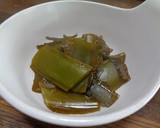 わかめの茎の煮物　　　　　　作り方5写真