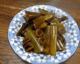 わかめの茎の煮物　　　　　　作り方7写真