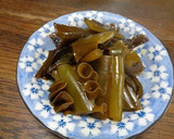 わかめの茎の煮物　　　　　　作り方7写真