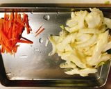 クミンとセロリの温サラダ作り方2写真