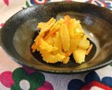 クミンとセロリの温サラダ作り方4写真