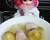 リカちゃん♡芽キャベツのオニオンスープ作り方16写真