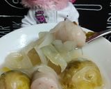 リカちゃん♡芽キャベツのオニオンスープ作り方18写真