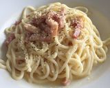 レンジで簡単★ランチに！パスタ風うどん作り方8写真
