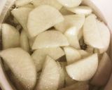 大根と鶏胸肉の酢醤油煮作り方2写真