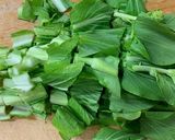 レンジde簡単チンゲン菜のお浸し作り方1写真