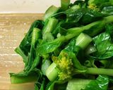 レンジde簡単チンゲン菜のお浸し作り方3写真