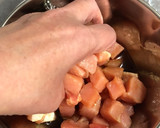 炊飯器で豚肉五目おこわ(炊き込みご飯)作り方2写真