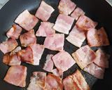 モチモチ☆ベーコンチーズ白玉作り方3写真