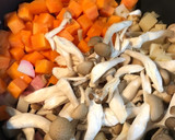 炊飯器で豚肉五目おこわ(炊き込みご飯)作り方7写真