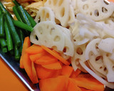 簡単油揚げと野菜のオイスターソース炒め作り方2写真