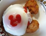 目玉焼きでくまちゃんオムライス作り方7写真