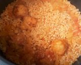 炊飯器でケチャップライス　冷凍唐揚げで作り方3写真