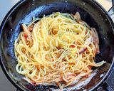 キノコたっぷり和風ペペロンチーノ作り方7写真