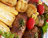 青じそ香る肉巻きおにぎり作り方7写真
