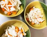全てレンジ胸肉根菜のお酢蒸し煮作り方9写真