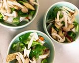 全てレンジ豆腐春雨梅スタそぼろ炒め煮作り方12写真