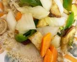 全てレンジ豆腐春雨梅スタそぼろ炒め煮作り方17写真