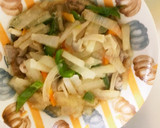全てレンジ大根青椒肉絲風トロトロ旨煮作り方13写真